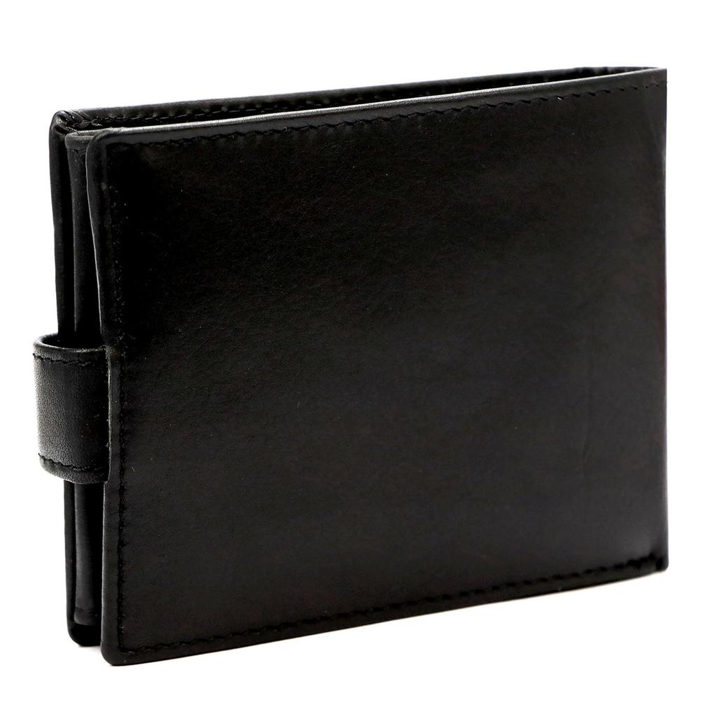 Verschließbarer Leder-Herrenportemonnaie von Pierre Cardin