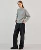 KNOWING Wool String Slacks (Charcoal)