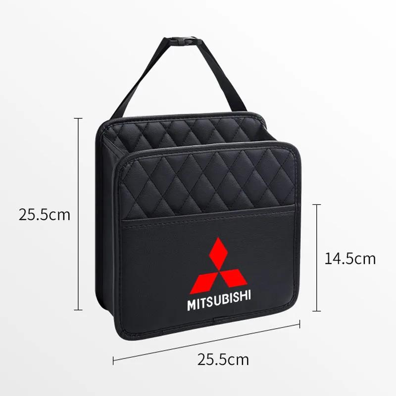 gzbf5 Car Seat Back Organizer for Mitsubishi Outlander Lancer ASX Multi Pocket Storage Bag Hanging Organizer Auto Interior Accessories