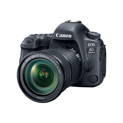 Canon EOS 6D Mark II Vollformat-DSLR-Kamera + EF 24-105mm f/3.5-5.6 IS STM Zoomobjektiv
