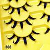 6 Pairs Dramatic 3D Faux Mink Eyelashes Wispy Fluffy Thai Eyelashes False Eyelashes  Extension