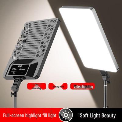 LED Fill Light: Professional Panel for Streamers & Photographers - Perfect for Live Streaming, Beauty Shots, and Indoor Photography.