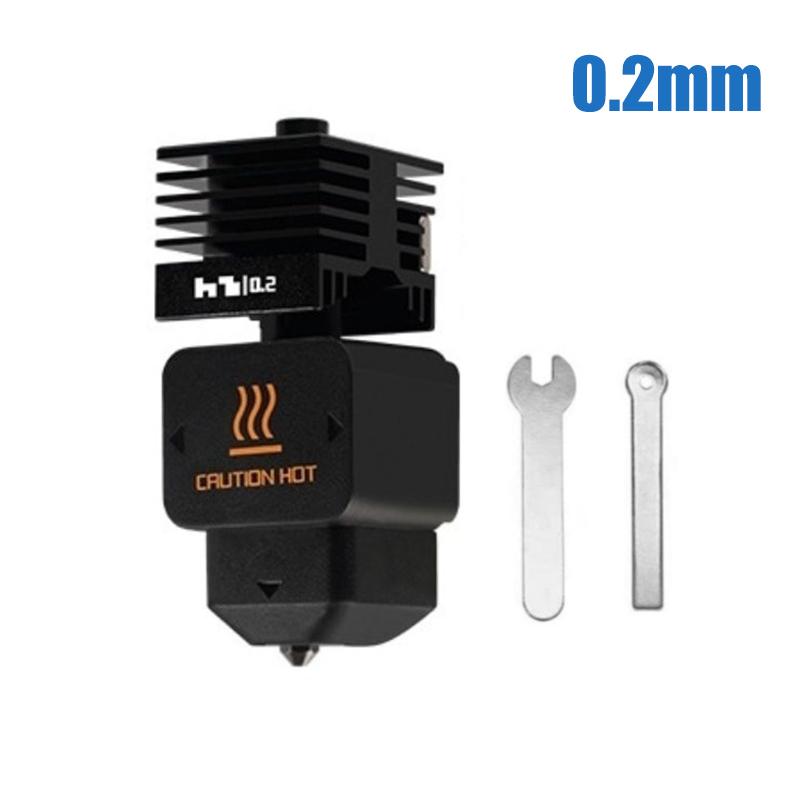 For Bambu Lab H2D End Kit High Flow Hardened Steel 0.2/0.4/0.6/0.8Mm End Nozzle Replaceable Compatible Bambu A1/A1 Mini