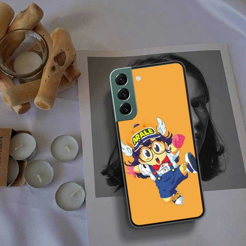 Dr.SLUMP ARALE CHAN Phone For Samsung Galaxy S20 FE S21 Plus S22 S23 S24 Ultra Case S10 S10E S9 S8 S7 Edge Cover Silicone Soft C