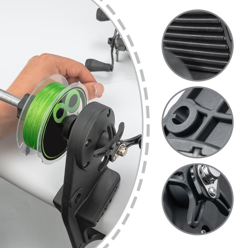 YD61 Fishing Line Winders Spoolers Replacement Antirust Line Winders Rotating Baitcasting Reels Fishing Tackle Tool Accessories