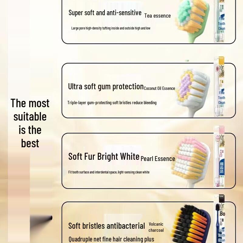 Lion King Wide Thin Pearl White Toothbrush