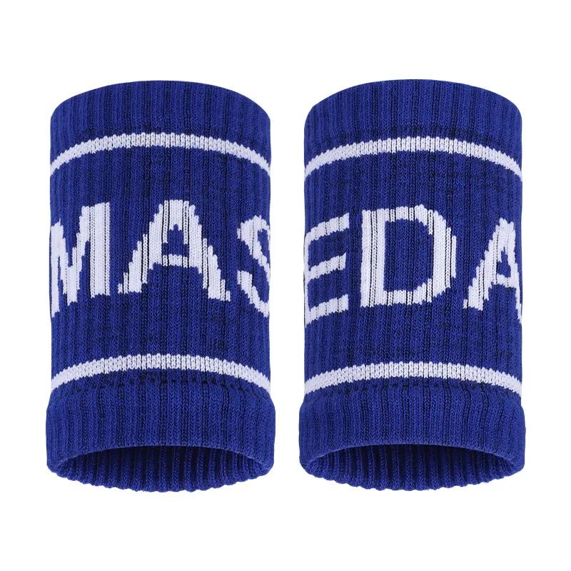 Durable And Safe 1 Pair Elastic Sport Wristband Basketball Volleyball Wrist Guard Golf Tennis Sweatband Wrist Band Fashion Colorful Wrist Support