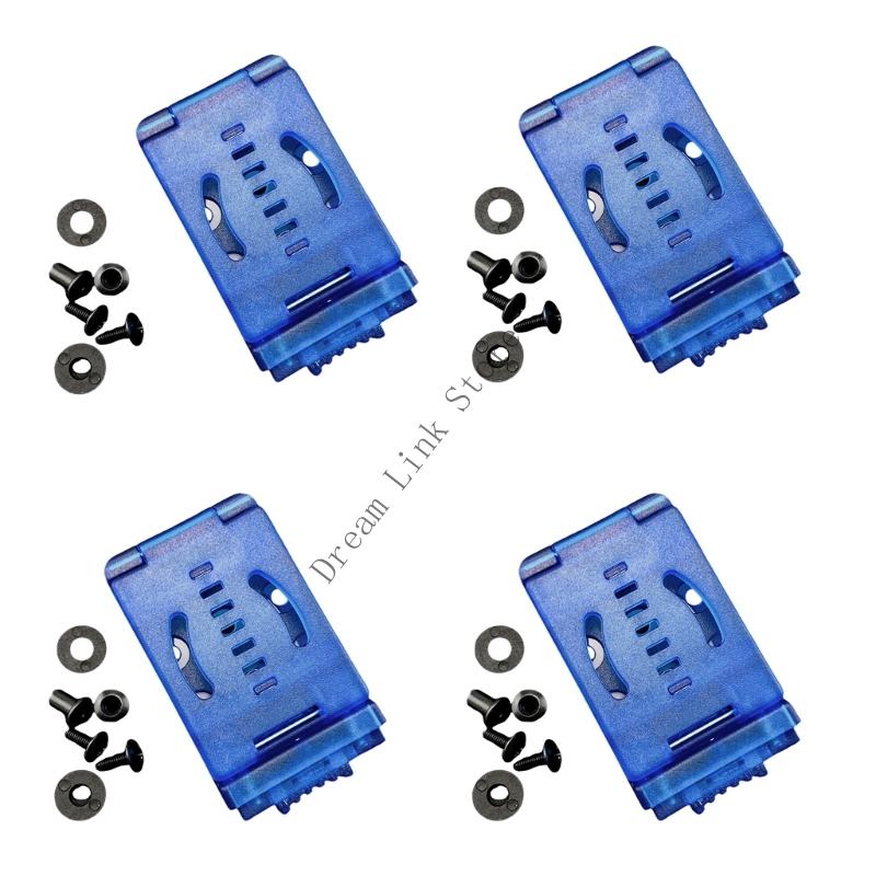 

Q1FD 4Pcs Belt Clip Holder for Kydex Sheath Holsters K Sheath Waist Clip Accessories синій