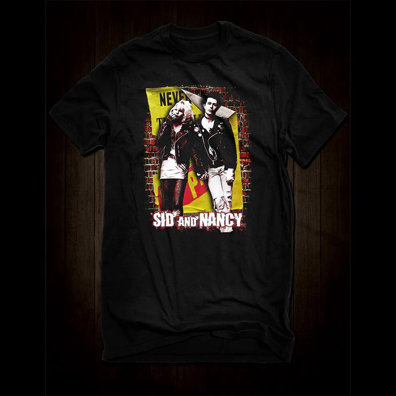 The Bands Lead Singer Sid And Nancy Rock American Shortsleeved Summer Mens And Womens Pure Cotton Tshirts