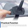 WZP 2PCS Car Wiper Arm Hole Protection Pad, Silicone Wiper Hole Protective Cover, Anti-Leaf Dust-Proof Front Windshield Wipers Pivot Protective