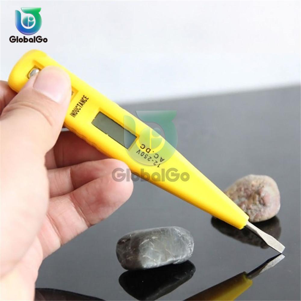 New Digital 12V-250V DC AC Voltage Detectors Non-Contact Tester Pen Tester Meter Volt Electric Test AC/DC Voltage Sensor