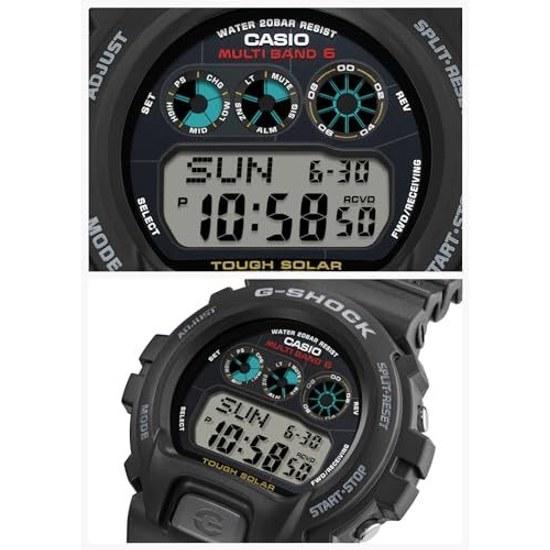 Casio Wristwatch G-Shock Radio Solar GW-6900U-1JF Mens Black