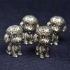 Vintage Brass Cute Dog Statue Desk Ornaments Standing Poodle Figurines Miniatures Lucky Home Decorations Accessories Child Gifts