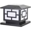 Solar Outdoor Post Cap and Guardrail Light for Courtyard and Construction Sites