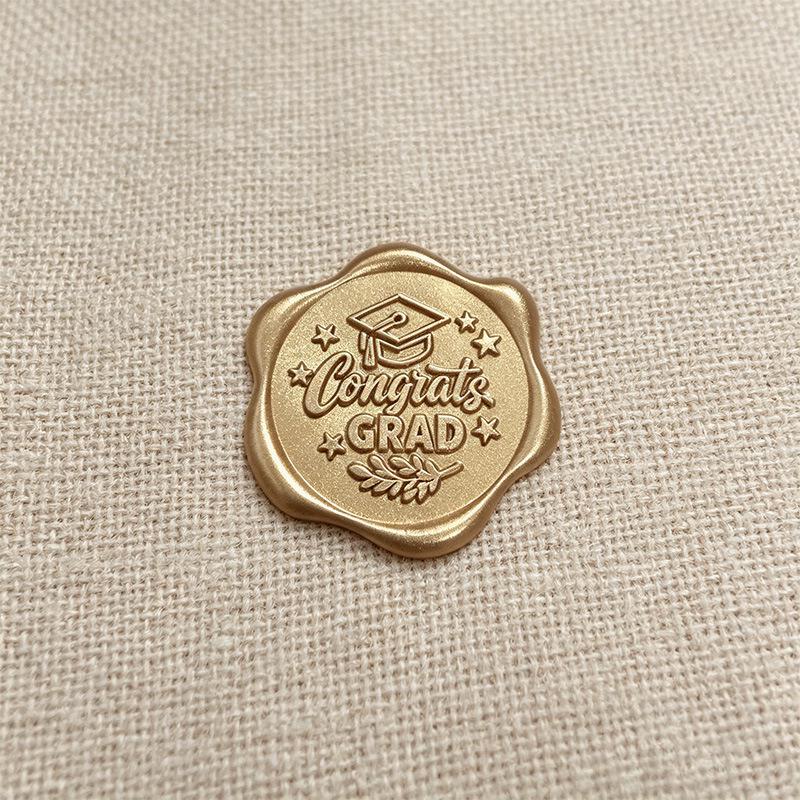 Wax Seal Stamp Kit: Embossed Stamp, Sealing Wax, Stickers for Envelopes, Postcards, Love Letters, and Gifts