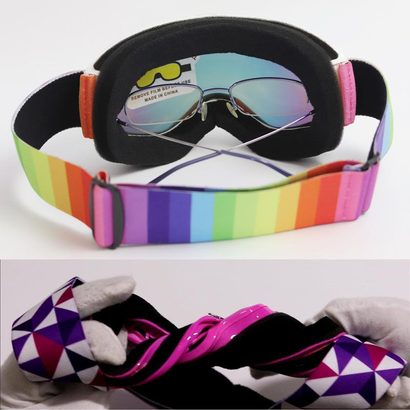 Latest Childrens Ski Goggles Outer Ski Goggles Double Layer Anti-Fog Ski Goggles Uv