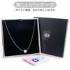 [N+NITROLUBE] Pure Titanium Necklace, Platinum Plated, Germanium Necklace, Silver, Women's Pendant, Fashion Jewelry