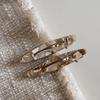 Acetate Hollow Oval Hair Clip: Stylish Long Duckbill Accessory for Side Bangs
