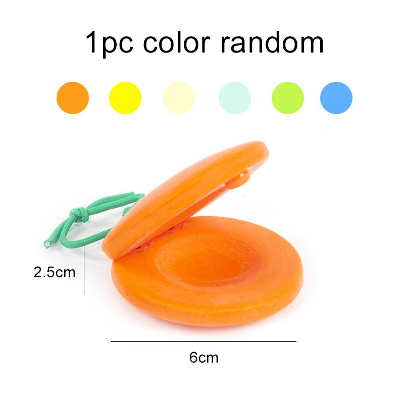 1/3pcs Orff Instruments Wooden Music Castanets Festival Party Entertainment Props Percussion Instrument Rhythm Cultivation TMZ