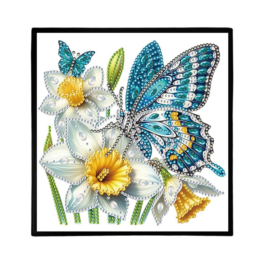 

Special Shaped Independence Day Wreath A5 Diamond Painting Notebooks No Lines Rhinestone Art Hand Craft Kit for Drawing Painting