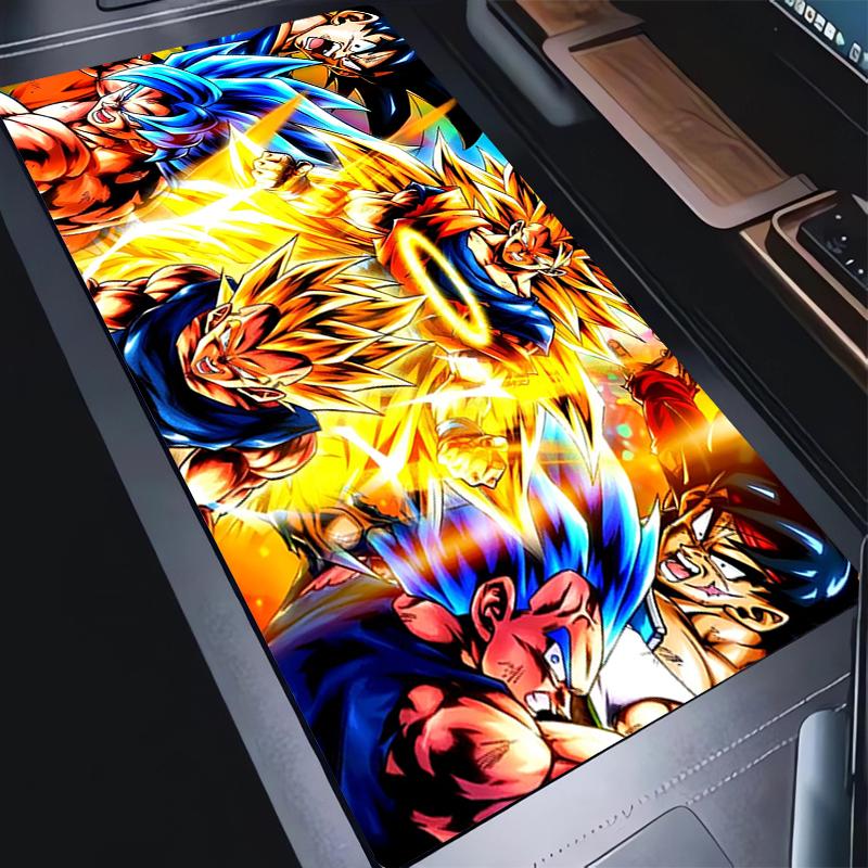 Tappetino Mouse Dragon Ball xcm DBZ Anime Accessori Gaming Mousepad Gamer Completo Tastiera Computer Tappetino Scrivania Varmilo Tappetino Tavolo