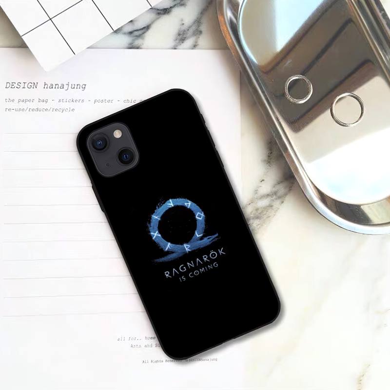 

Чехол для игрового телефона God of War Ragnarok для iPhone 11 12 Mini 13 14 Pro XS Max X 8 7 6s Plus 5 SE XR Shell iPhone14ProMax