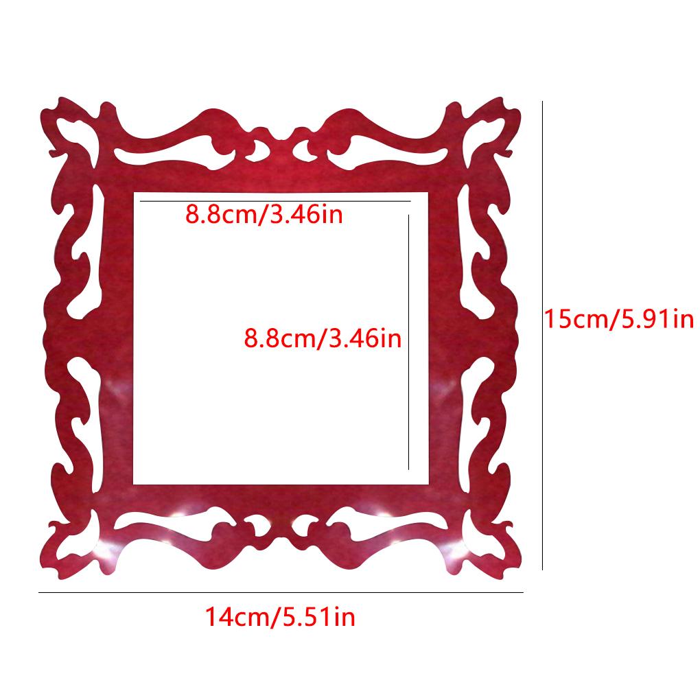Autocollant décoratif en acrylique pour interrupteur, prise, panneau lumineux, salon, chambre à coucher - Doré