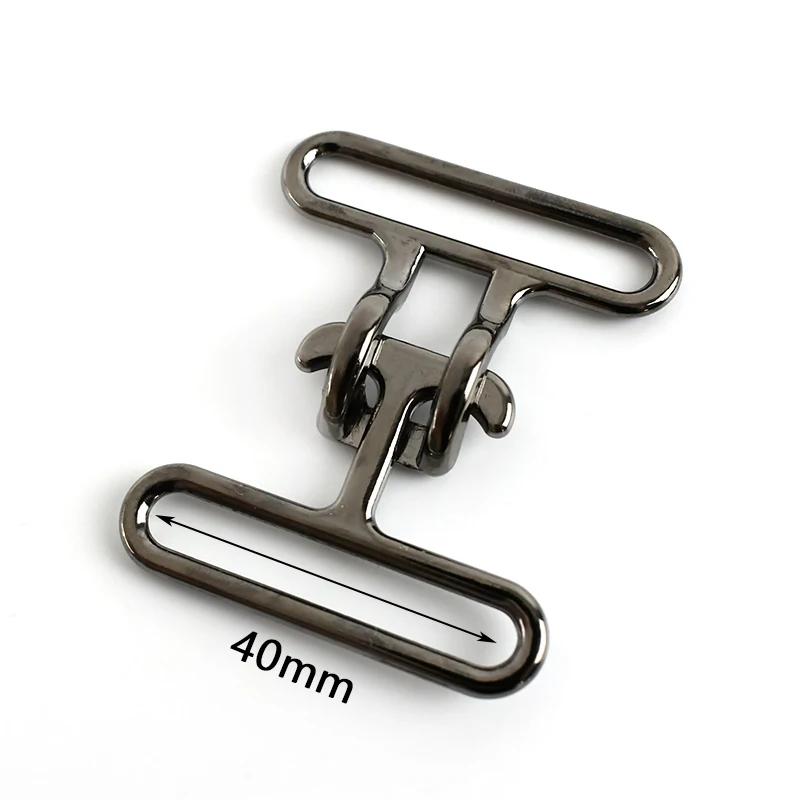 3/5ks 20/40/50mm Kovové přezky na opasek Nastavovací háčky na popruh Oblečení Taška Popruh Spojovací spona DIY Kožené kovové doplňky