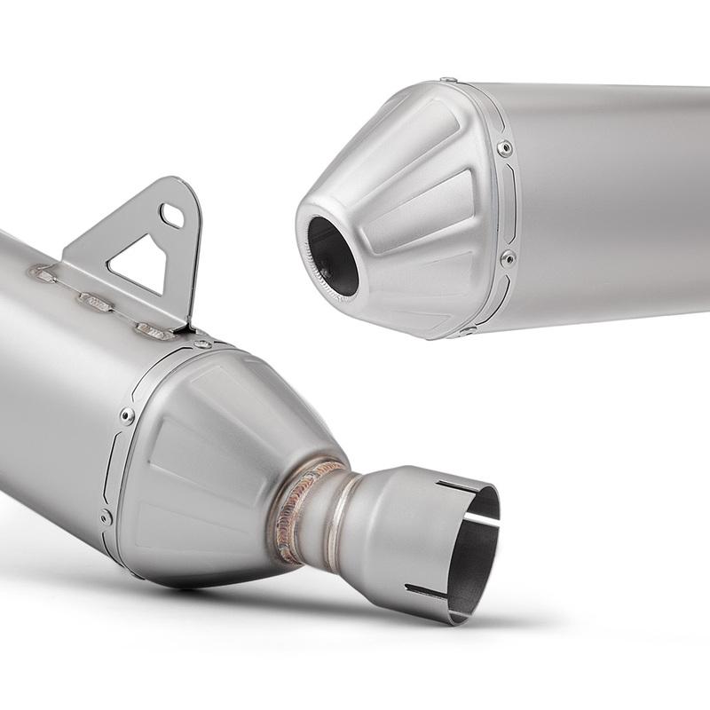 For 800X motorcycle exhaust system modified with stainless steel escape muffler with DB killer for KOVE 800X/800X Rally