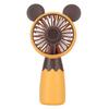 Handheld Fan For Summer Days, Portable Fan With 3 Speed Options USB Rechargeable Built In Battery Quiet Cooling Ergonomic Shape Lightweight Fan With