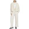 Nye Nike Sportswear Phoenix Fleece Fritidsbukser Dame Ecru FN3623-104