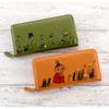 Stock. Immediate Delivery. Moomin Leather Wallet Round. Design Little My (Shipping Fee Applies Okinawa Remote Islands).