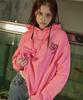 If You Want Willing Logo Hood Pink