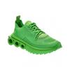 Ferragamo Nima Knit Sneaker Green