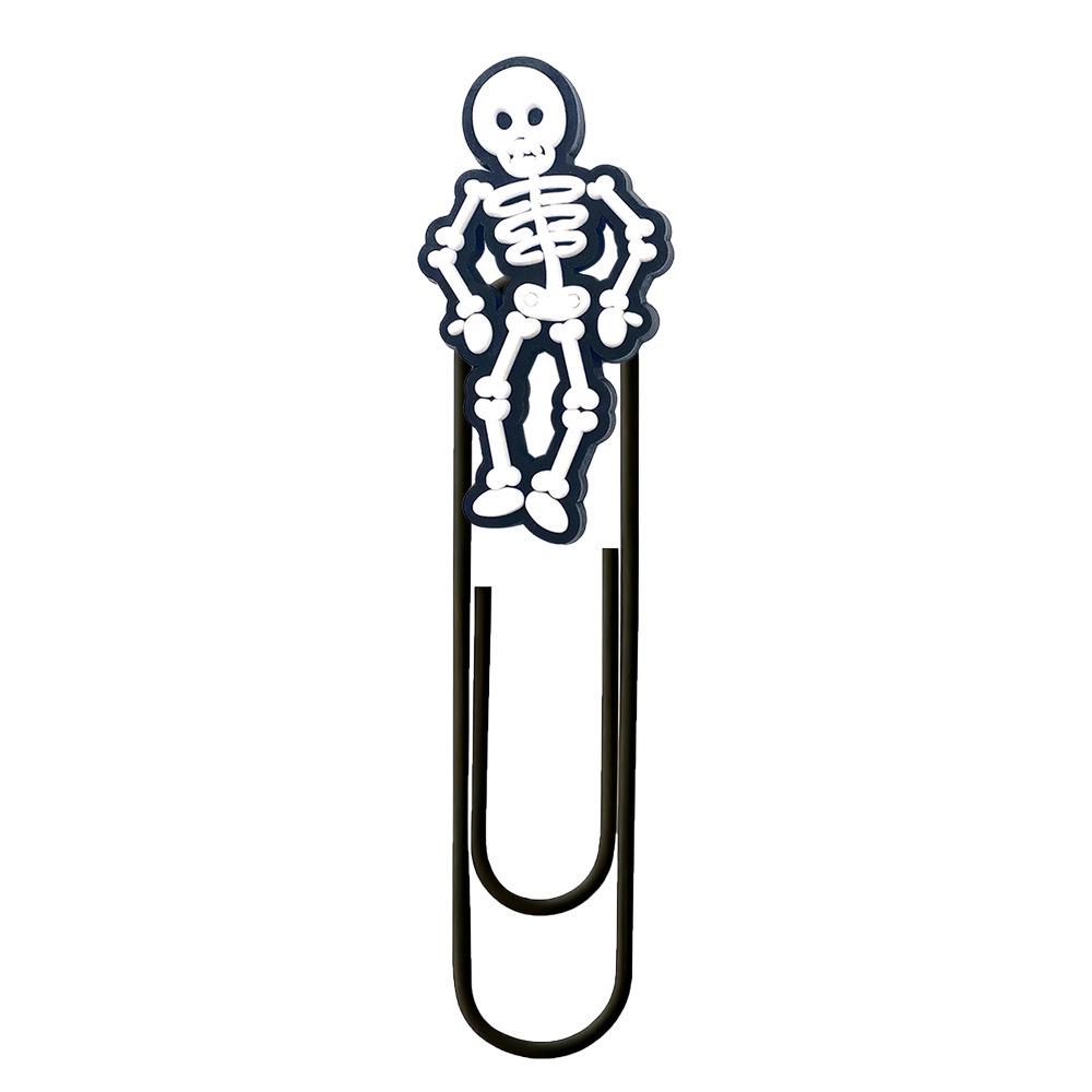 

Creative Halloween Cartoon Bookmarks - Colorful Office Paperclips, DIY Accessory, Large Size