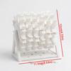 60 Slots Rotating Bobbin Thread Organizer DIY Sewing 3D Printed Sewing Thread Spool Holder Hand Crank Handmade Sewing Spool Rack