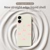 For Samsung Galaxy A07 4G Case Bows Pattern Printing Straight Edge TPU Phone Back Cover