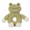 Apricot Lamb Baby Frog Soft Rattle Toy, Plush Stuffed Animal for Newborn Soft Over 0 Months (Frog, 6 Inches)