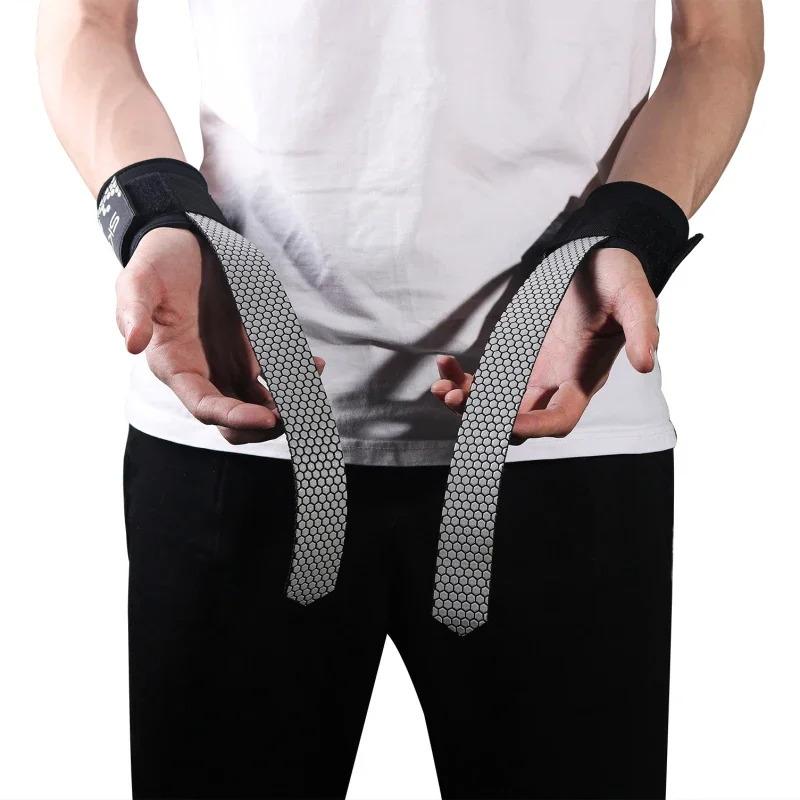 1 Pair of Reliable Lifting Wrist Straps Your Perfect Companion for Intense Powerlifting Strength Training