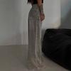 High-Waisted Wide-Leg Straight Jeans Women 2025 Retro Denim Pants Loose Fit Cotton Blend