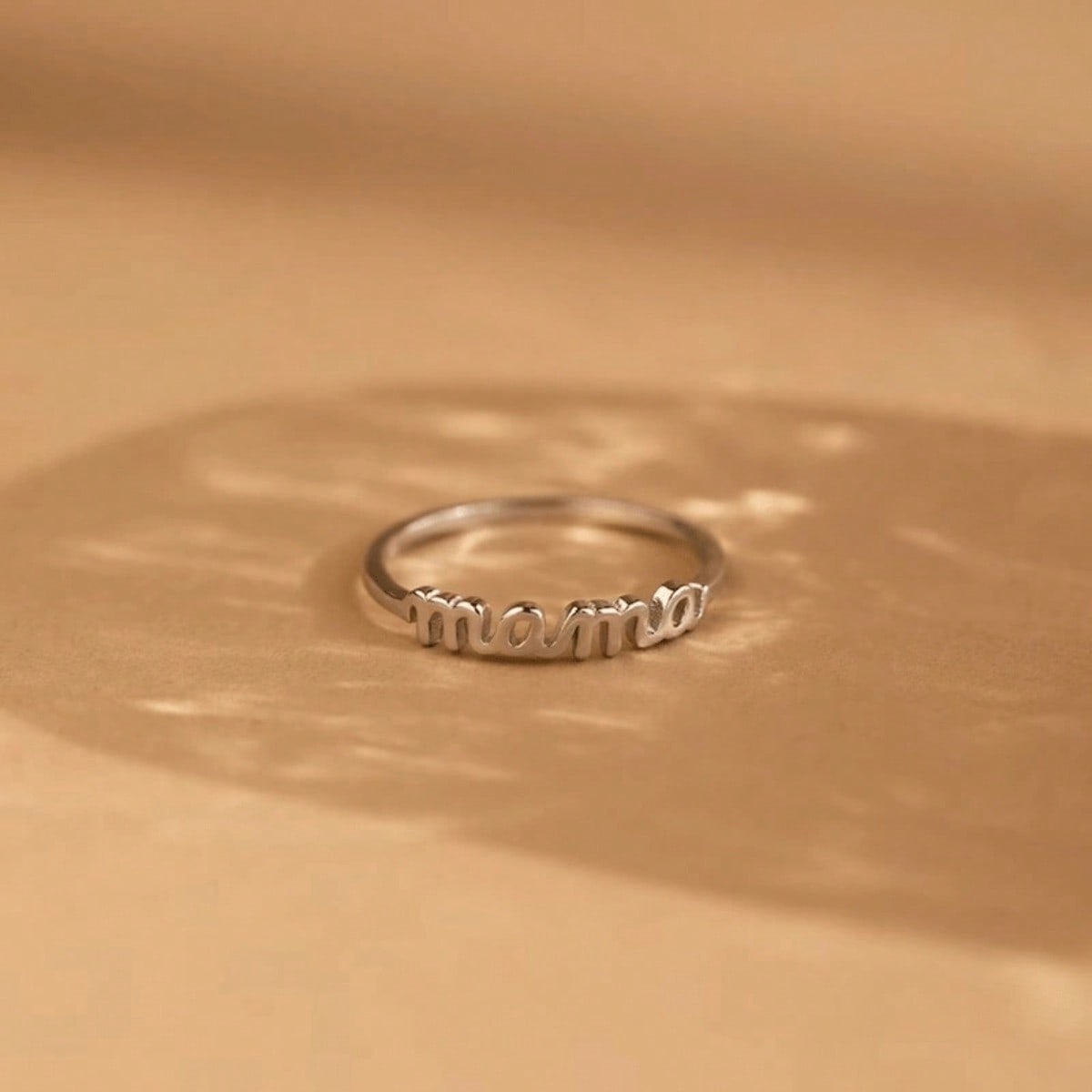 

1pc Ladies Elegant Ring, Exquisite Mother s Day Gift, Suitable for Mothers, Daily Wear 11 срібний