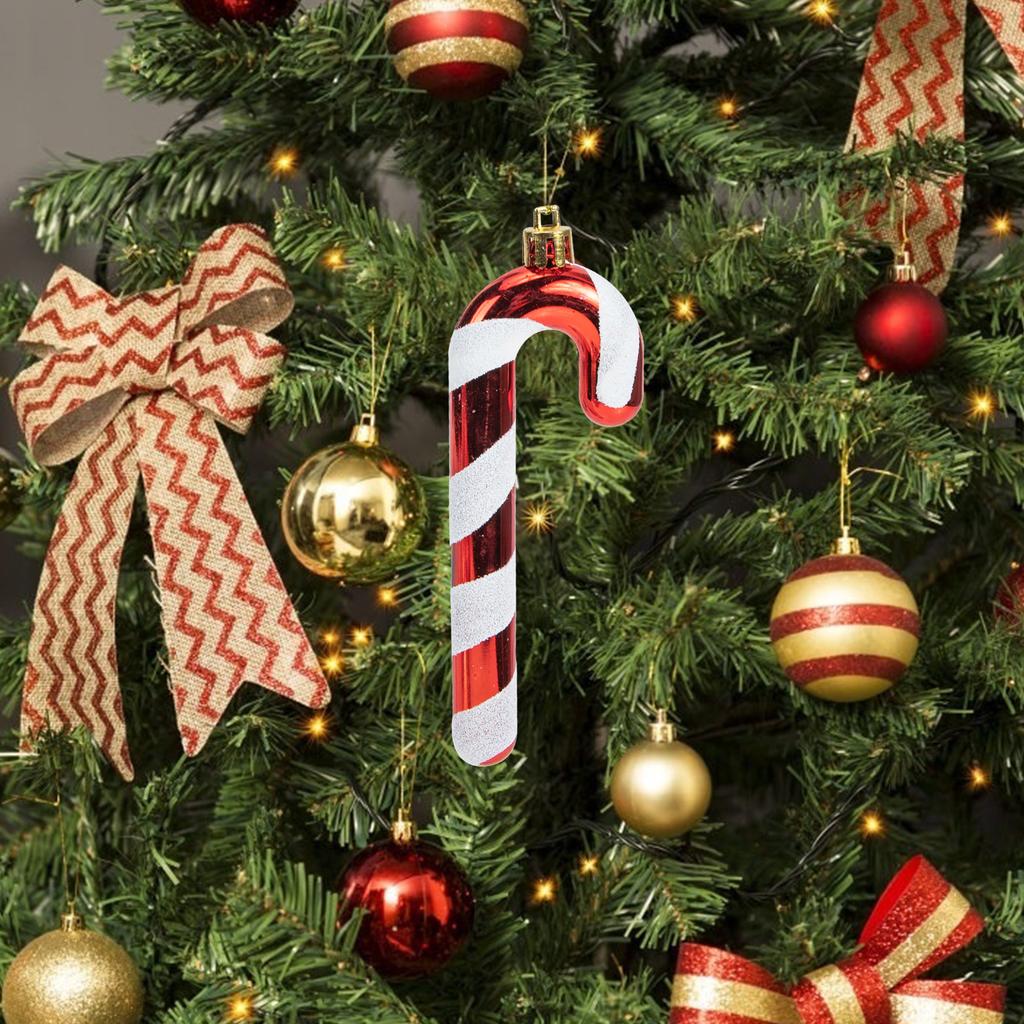 2/4pcs Plastic Christmas Ornaments Small Cartoon Red Pendants For Tree Decor Xmas Hanging Decoration Party Wedding Home Bar Shop