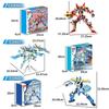 Compatible With Small Particles Building Block Deformation Warrior Mecha Model Children Boy Assembly Robot Gift