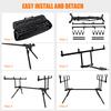 Retractable Carp Fishing Rod Stand with LED Bite Alarms