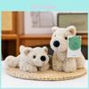 Soft Plush Dog Toy Stuffed Animal With Pp Cotton Filling For Kids Gift Decor