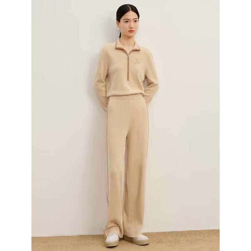 

Jiu Zi Anna Coco Women s Retro Color Block Chenille Hoodie L