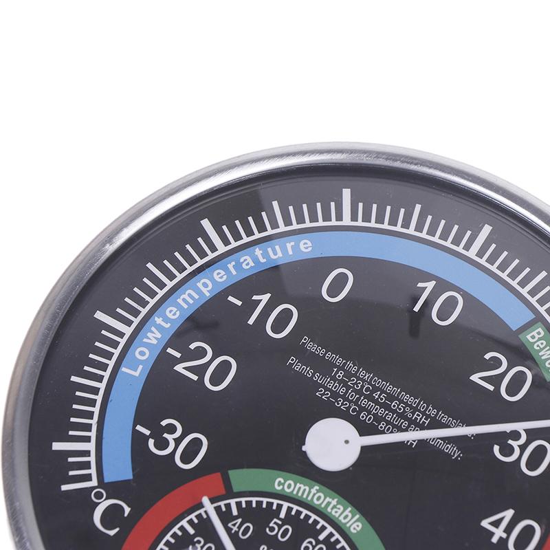 Hygrometer Thermo Restaurant Room Abs Workshop Analogue Humidity Control Inside Garden Hotel Hygrometer Thermo