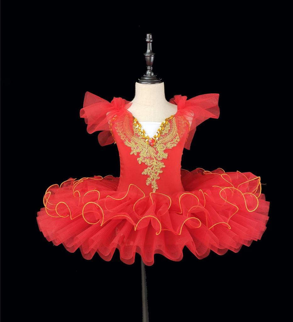 June 1 Children's Swan Ballet Dress - Girls Tulle Skirt Princess Costume