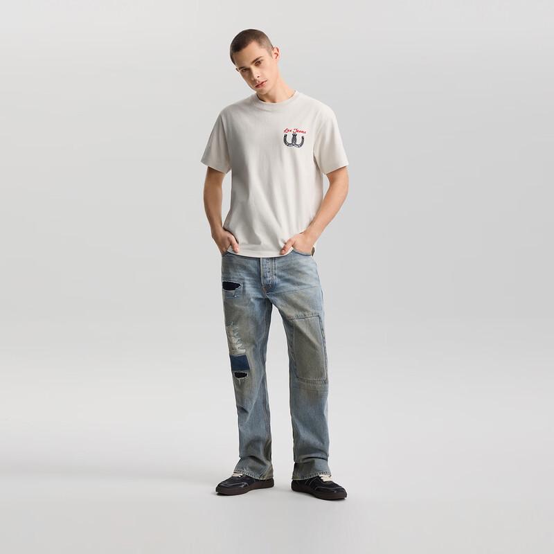 Lee Men's Year of the Horse Horseshoe Print T-Shirt