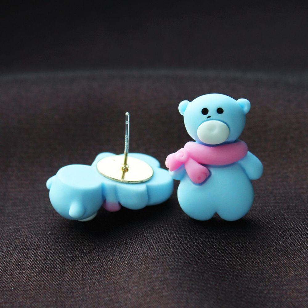 Deer Snowman Bear For Girls Christmas Ear Jewelry Korean Earrings Women Stud Earrings Santa Claus